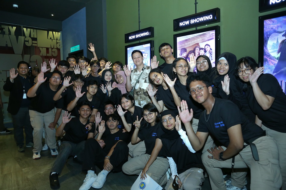 Karya Film Peserta Didik SMK Budi Luhur Tayang di Bioskop Pada Acara Bluvocation Film Fest
