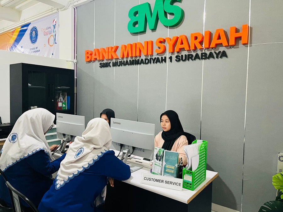 Siapkan Generasi Wirausaha Muda, SMK Muhammadiyah 1 Surabaya Kembangkan Business Center