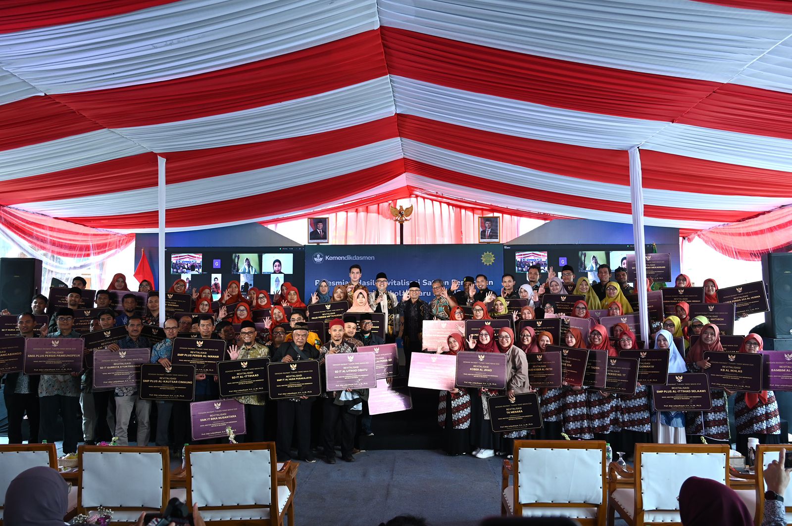 Warga Sekolah Rasakan Manfaat Revitalisasi yang Signifikan,Sarpras Pembelajaran Tidak Lagi Menumpang