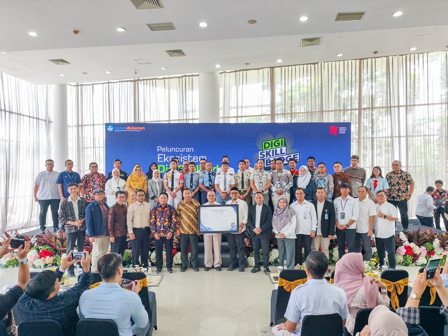 Resmi Diluncurkan Ekosistem DigiSkillBadge Jadi Wadah Pembuktian dan Pengakuan Kompetensi Murid SMK